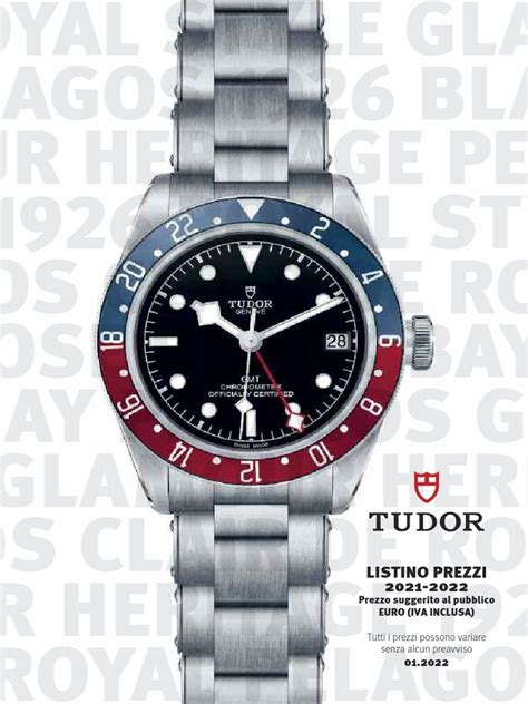 listino orologi tudor|tudor watch company website.